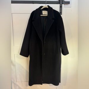 Aritzia Wilfred The Only Coat - Black